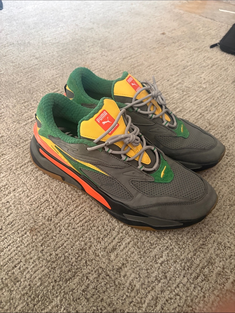 Puma Gray “ EAT UR VEGGIES”